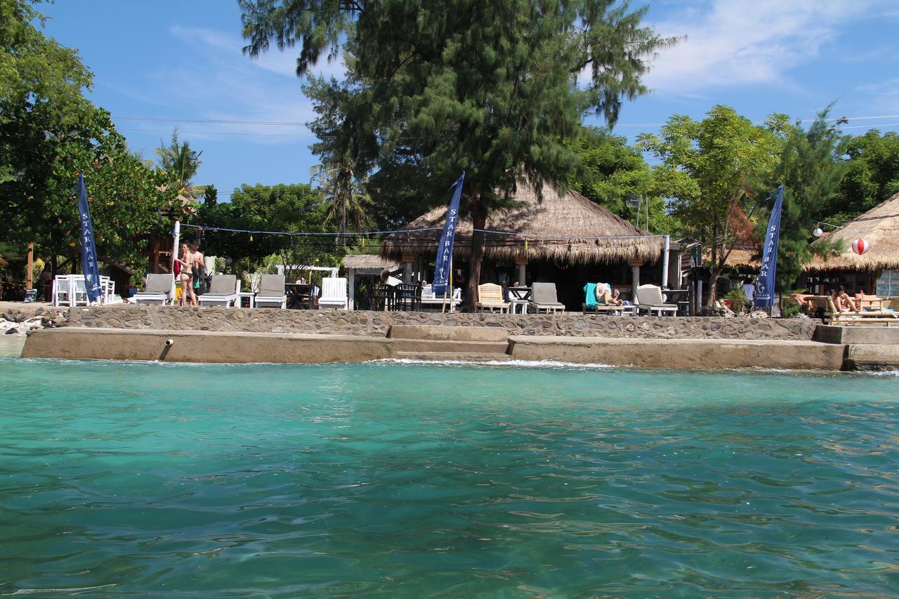 Star Bar And Bungalows Gili Air Extérieur photo